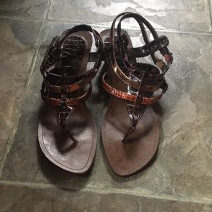 Madden Girl Strappy Sandals Sz 8 1/2